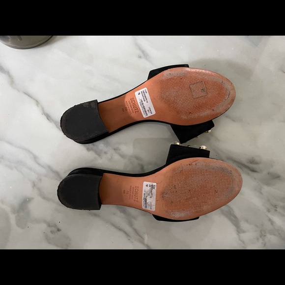 Schutz Pearl Slides-LIKE NEW - Picture 4 of 4